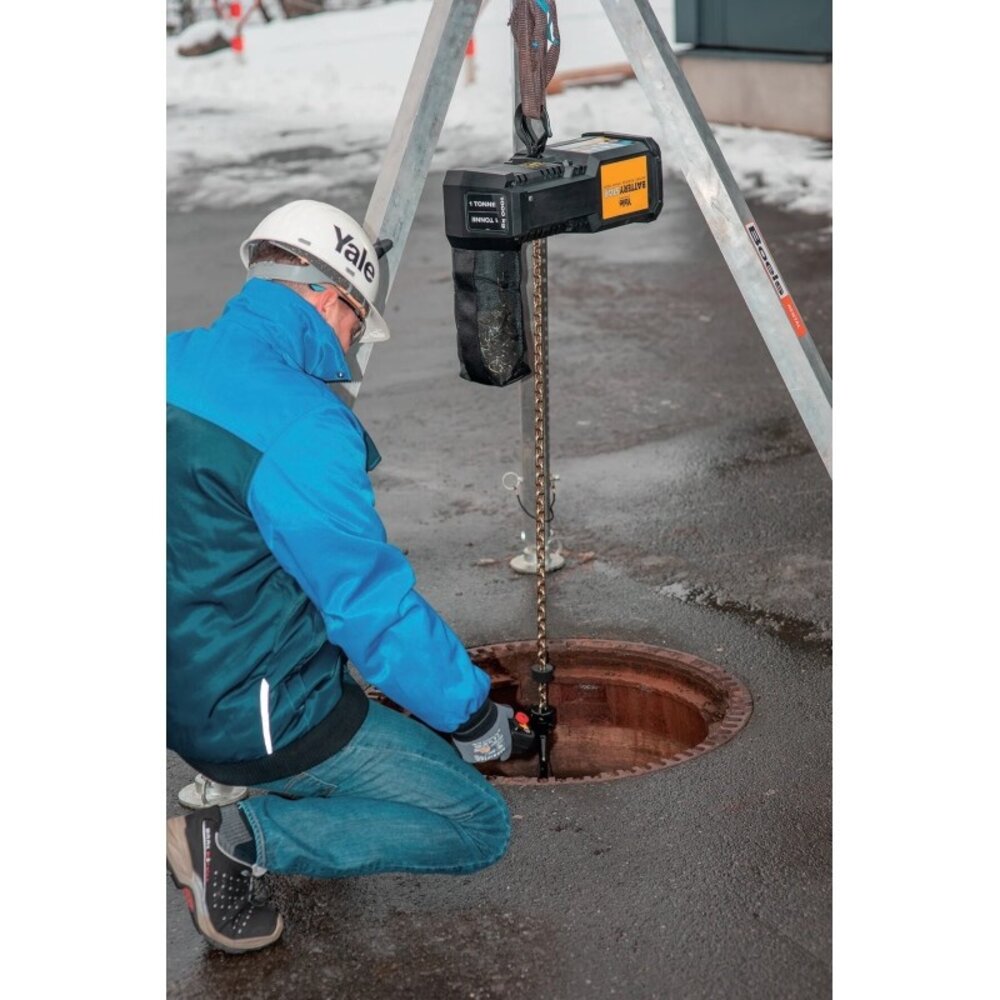 DELTA Yale BatteryStar elektrische ketting werklast 1000kg takel op accu