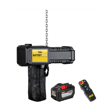 DELTA Yale BatteryStar elektrische ketting werklast 1000kg takel op accu