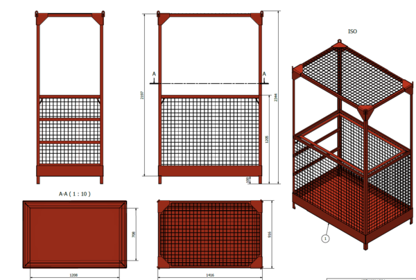 BAUER GmbH Manbak / Werkkooi BAUER GmbH Manbak / Werkkooi