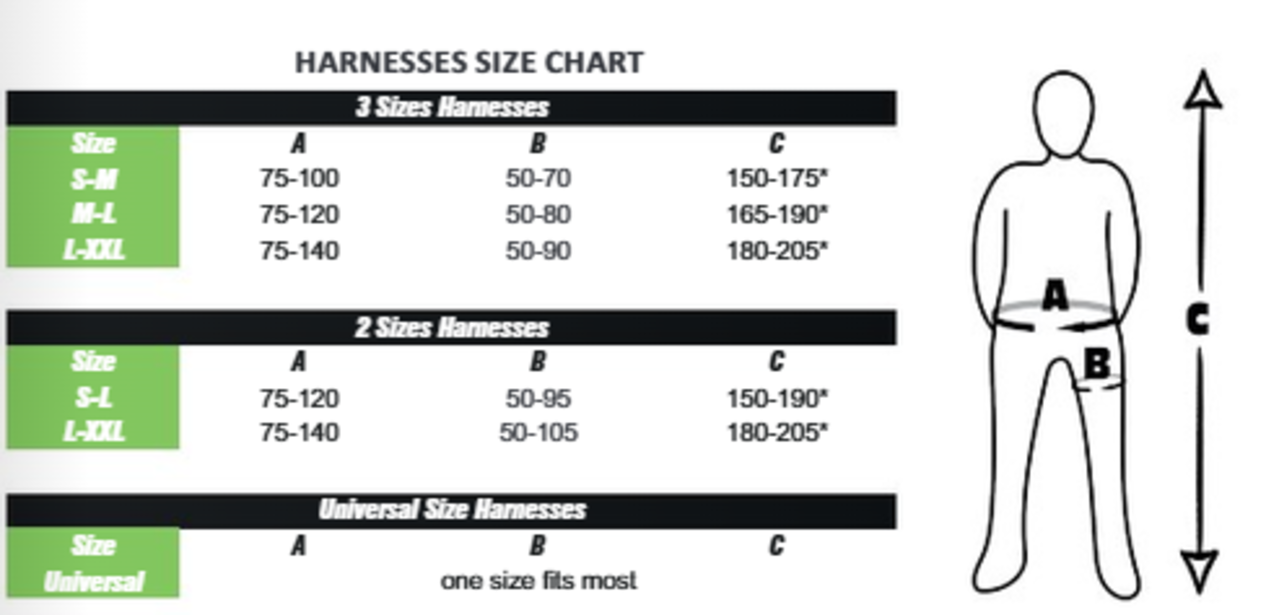Kratos Safety Standaard harnas met 3 bevestigingspunten en snelsluitingen Kratos Safety Standaard harnas met 3 bevestigingspunten en snelsluitingen