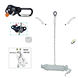 Kratos Safety Lijnklem voor 11 mm kernmantellijn Kratos Safety Lijnklem voor 11 mm kernmantellijn