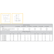 DELTA DELTA Yellow balkenklem 1 ton DELTA DELTA Yellow balkenklem 1 ton