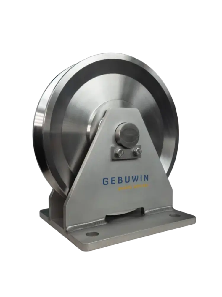 Gebuwin Gebuwin kabelschijf RVS / kabel rolblok / omloopschijf Gebuwin Gebuwin kabelschijf RVS / kabel rolblok / omloopschijf