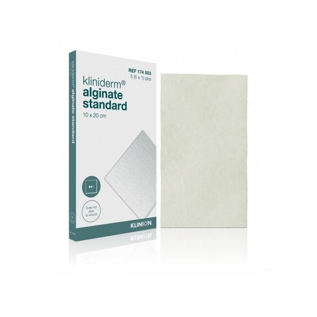 Kliniderm Alginate Standard-Alginat-Wundverband 10x20cm
