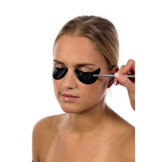 Display 25 ionenfarbige Silcopads zum Wimpernfärben 2St