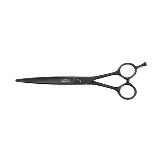 Sinelco scissors sky 7" schwarz japanische edelstahlschere mit widerhaken