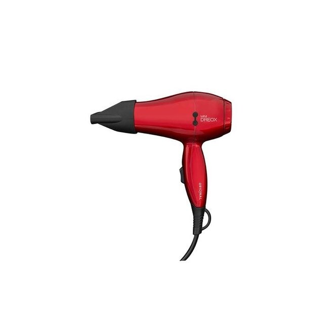 Mini-Haartrockner 1100 W DC Met. Rot 220/240 V/110 V Original
