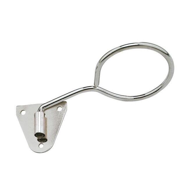 Föhnhalter Wandmodell mit Metallring