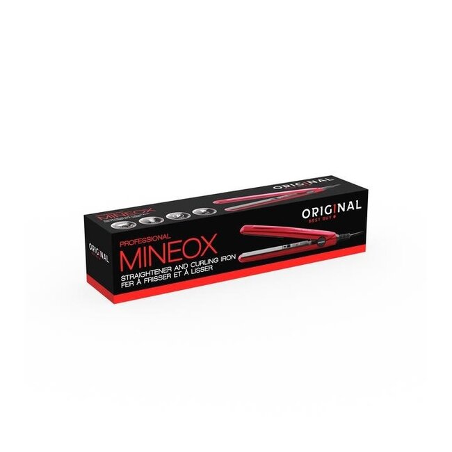 Mineox Mini Glätteisen 30W Metallic Rot Original Best Buy