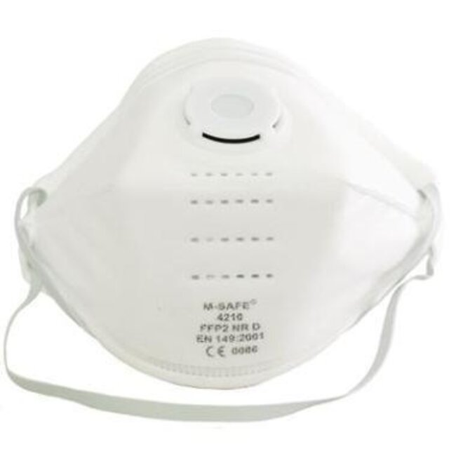 M-Safe 4210 Staubmaske FFP2 NR D mit Ausatemventil