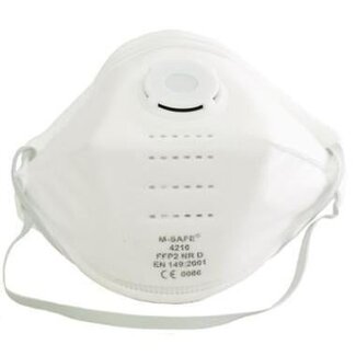 M-Safe M-Safe 4210 Staubmaske FFP2 NR D mit Ausatemventil