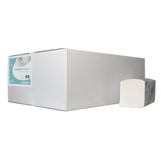 Ecowipe Ecowipe Handtuchpapier Interfold hoch weiß - 3-lagig - 20x125 Stück