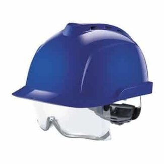 MSA MSA V-Gard 930 Belüfteter Schutzhelm Blau