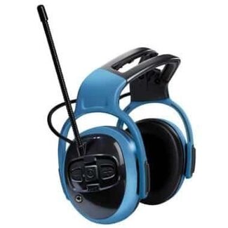 MSA MSA left/RIGHT FM Pro Kapselgehörschützer mit Kopfbügel blau