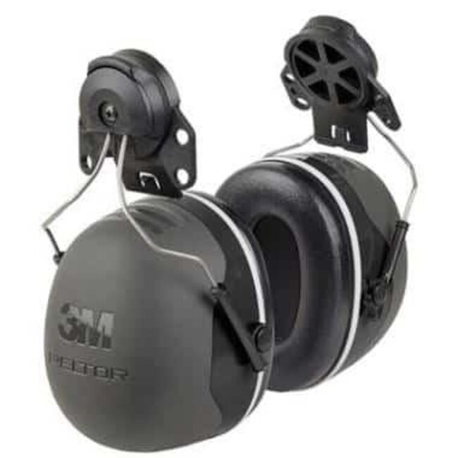 3M Peltor X5P3 Kapselgehörschutz mit Helmbefestigung schwarz/grau