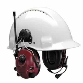 3M 3M Peltor Alert Flex Headset Kapselgehörschützer mit Helmbefestigung rot