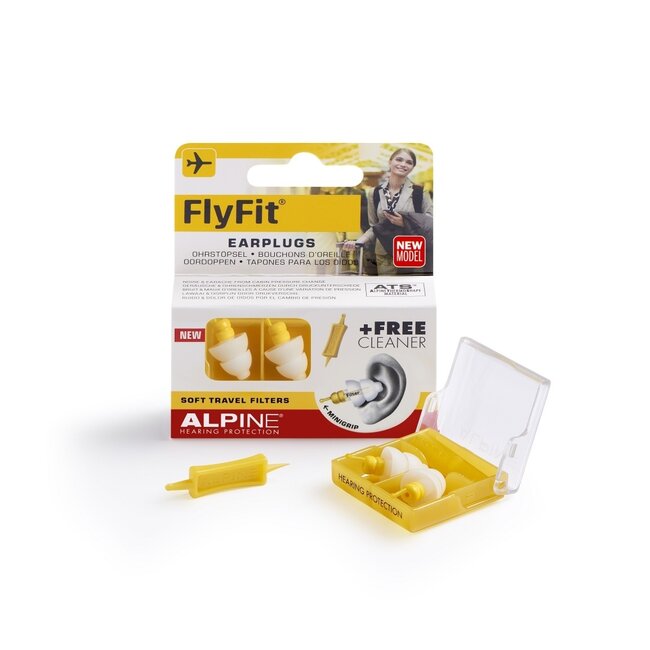 Alpine - FlyFit Ohrstöpsel - 1 Paar (2 Stück)