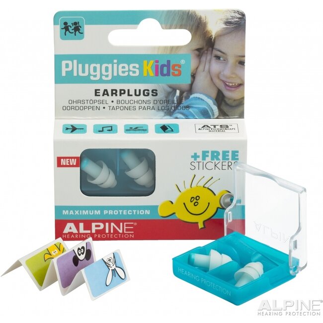 Alpine - Pluggies Kids Ohrstöpsel - 1 Paar