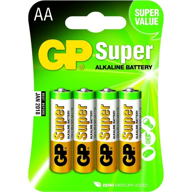 AA-Batterien - 4 Stück