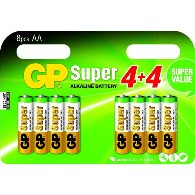 AA Batterien Multipack - 8 Stück