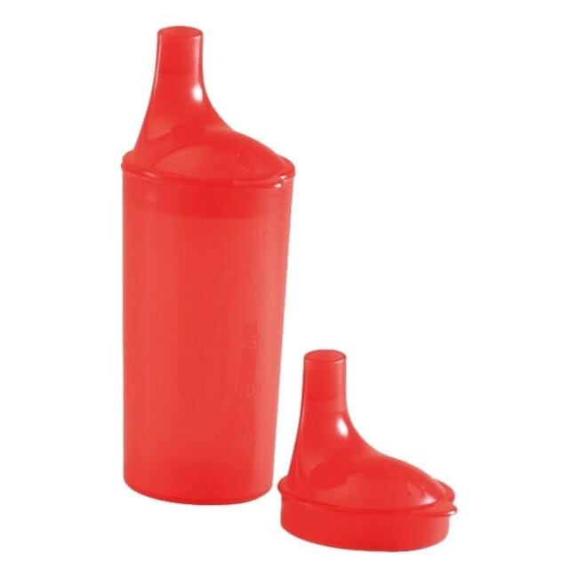 Trinkbecher-Set mit langen Ausgussdeckeln