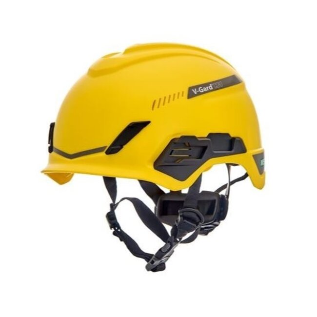 MSA V-Gard H1 Bivent Schutzhelm gelb