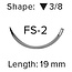 Ethilon Faden 45cm Durchmesser 4-0  Nadel FS-2  steril pro 36 Stück (EH7145H)