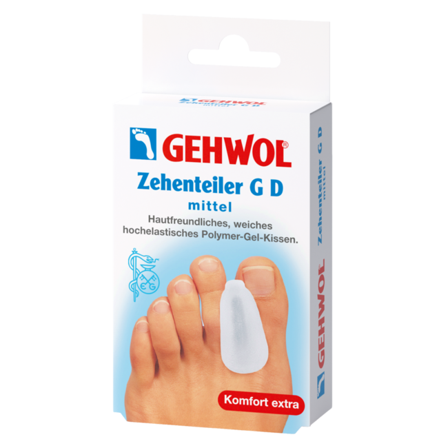 Gerippte Zehenkappe Gr. L (2 Stück)