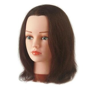 Sinelco  Übungskopf Betty Classic Dunkelbraun 15-30 cm