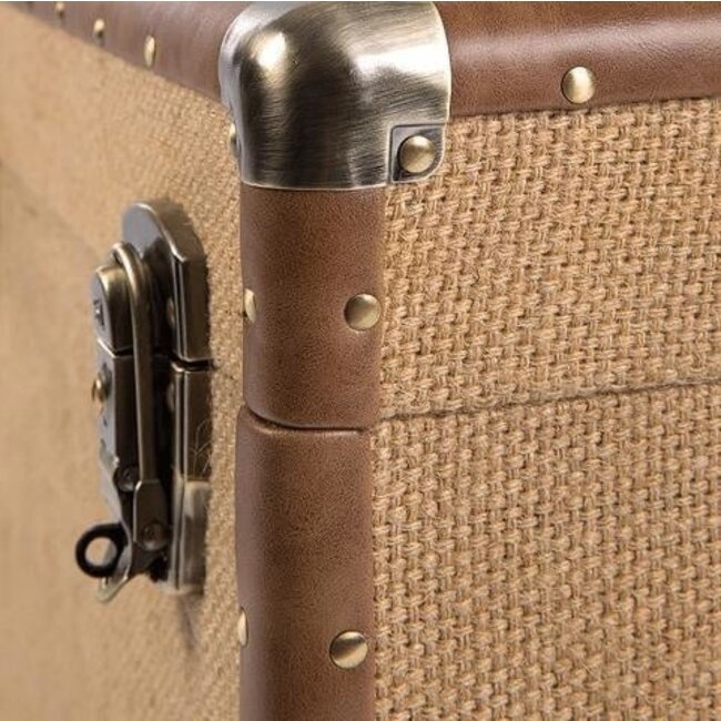 Sisal-Kosmetikkoffer 23X29X36CM SIBEL