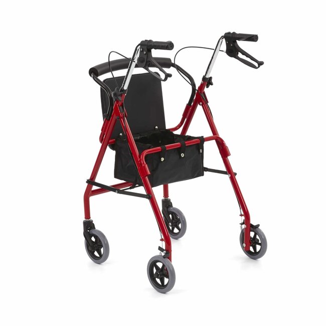Rollator Romed Reliance mit Sitz Blau