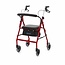 Rollator Romed Reliance mit Sitz Rot