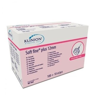Klinion Klinion Diabetes Care Soft Fine Plus Pen-Nadeln 0,33 mm (29G) x 12 mm