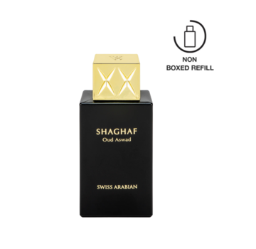 SHAGHAF OUD ASWAD  75ML  - WITHOUT PACKAGING