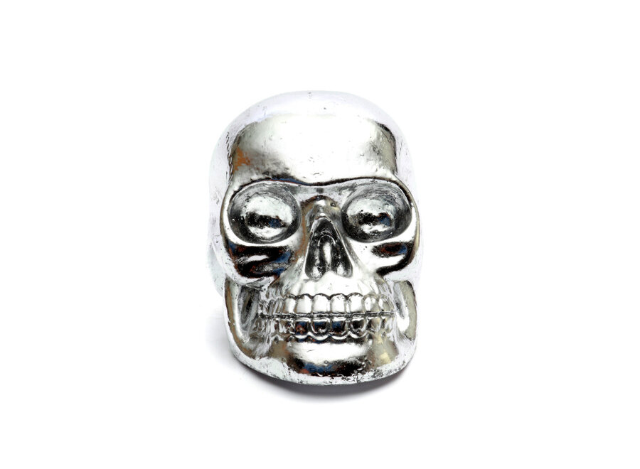 Das Harz Skull Head - Silber - L