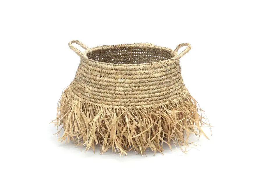 Der Raffia Deluxe Korb - Natur - M