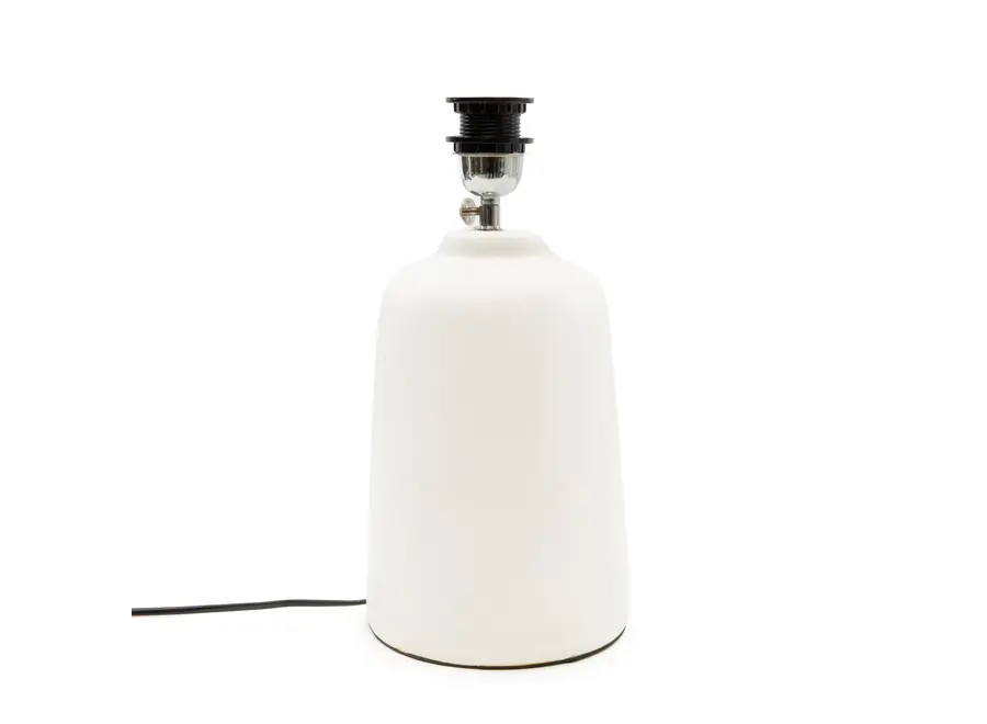 The Table Lamp Base - White