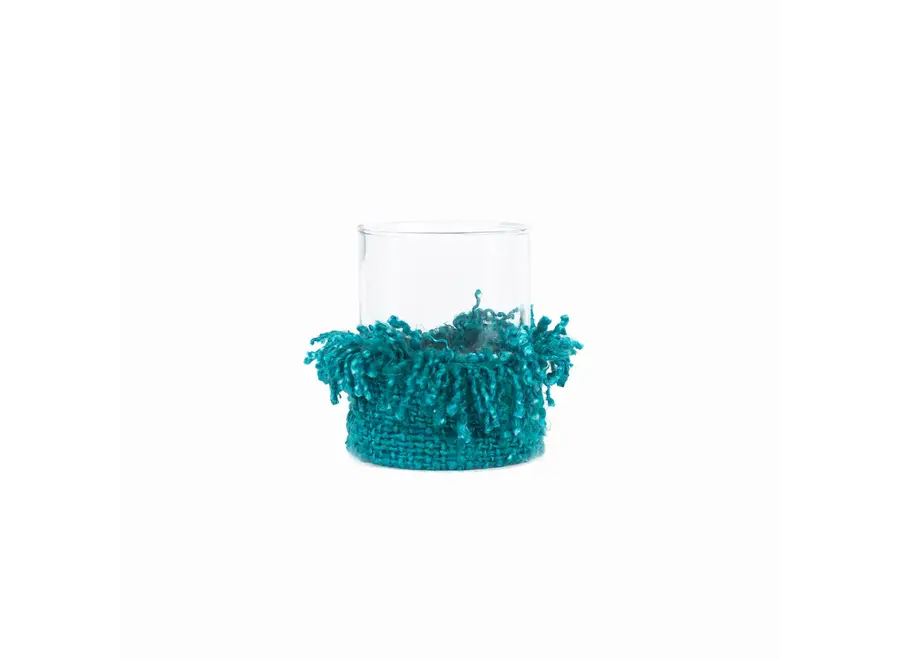 The Oh My Gee Candle Holder - Aqua - L