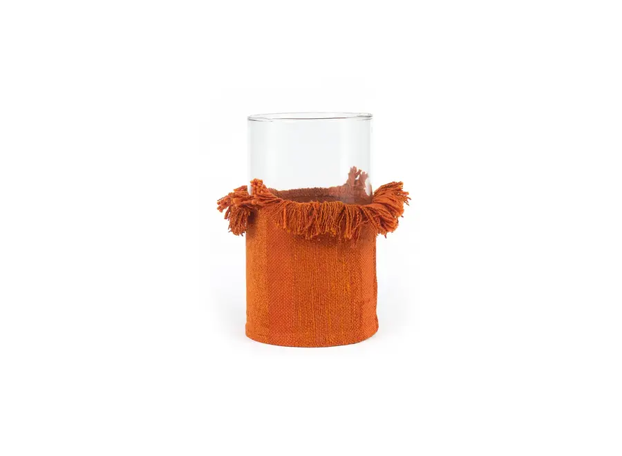 The Oh My Gee Candle Holder - Rust Velvet - XXL