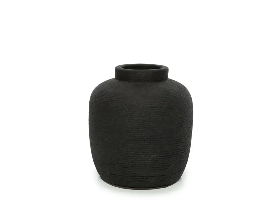 Le Vase Peaky - Noir - M