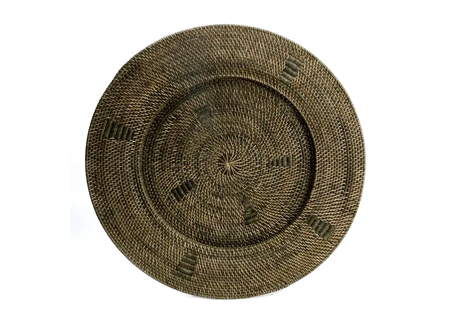 The Jasmine Plate - Brown - XL