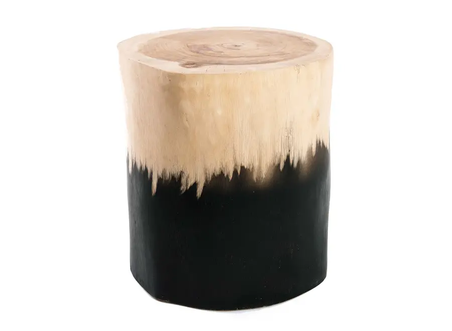 The Morocho Stool - Black Natural