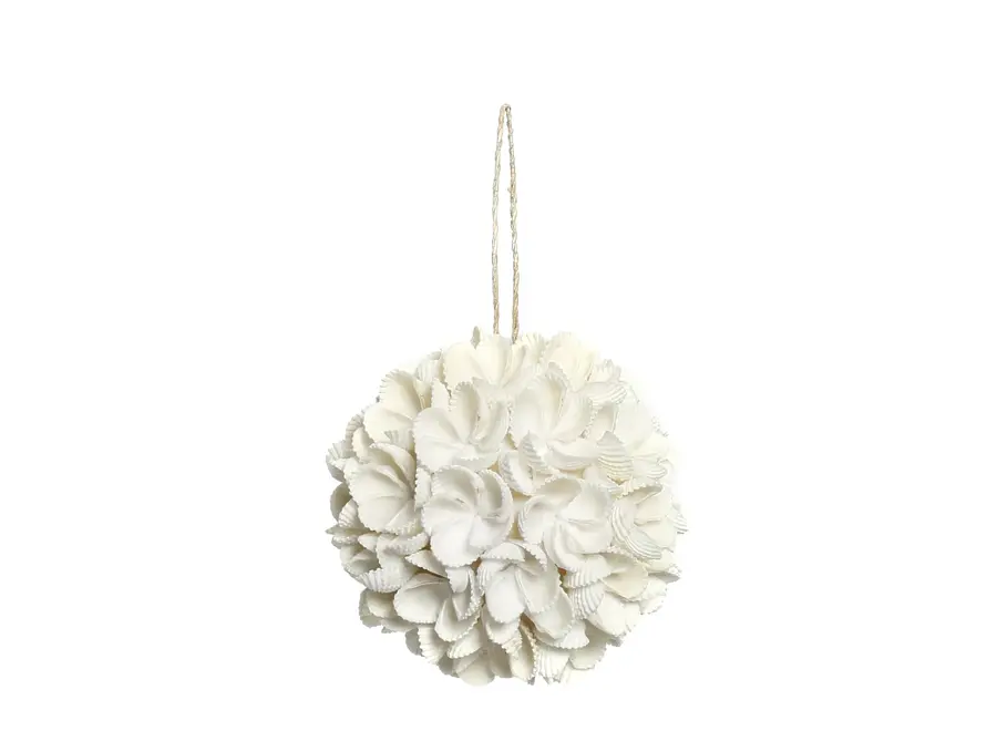 La Boula Flower Shell - Blanc - M