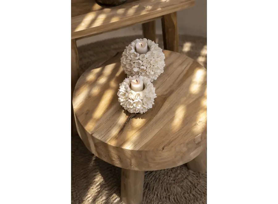 The Rhodes Side Table - Natural