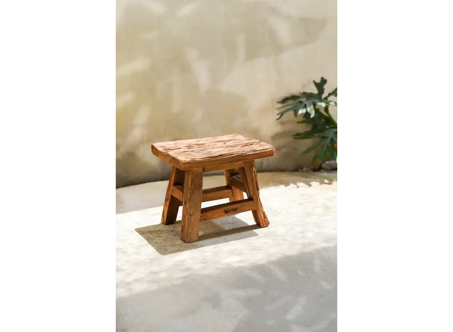 The Yoke Stool - Natural - S