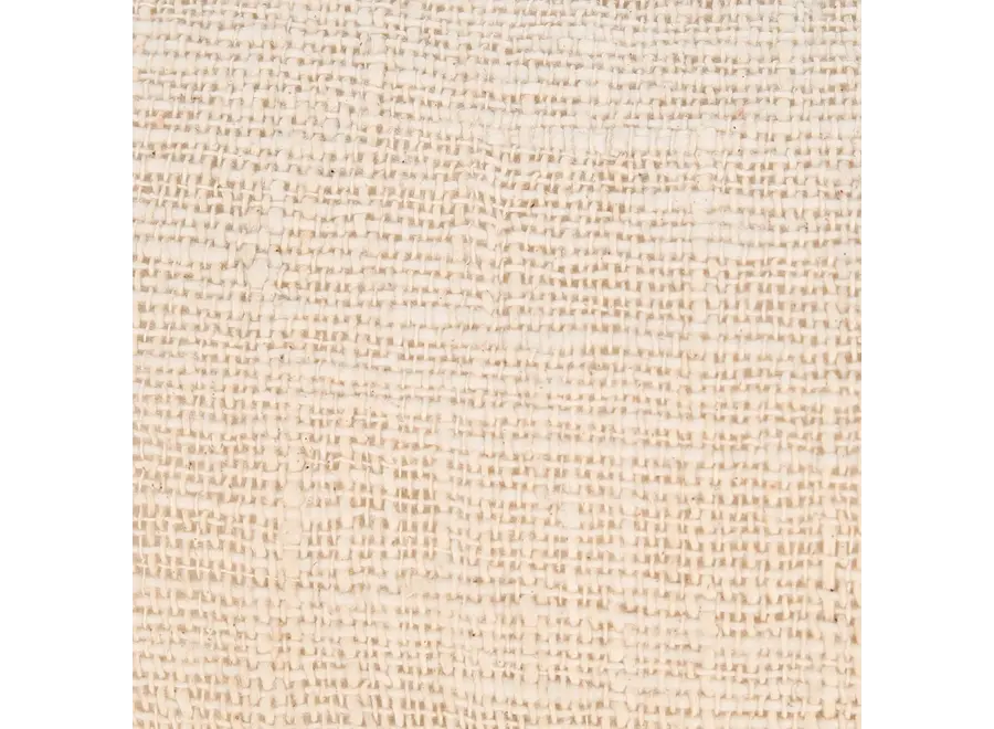 Copri cuscino Saint Tropez - Bianco naturale - 30x50