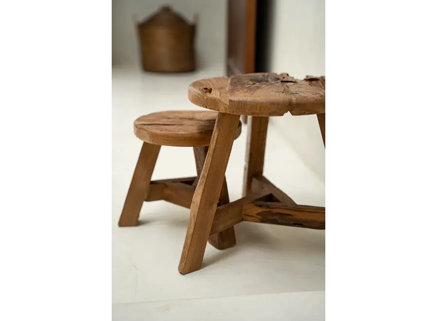 The Yatai Stool - Natural - M