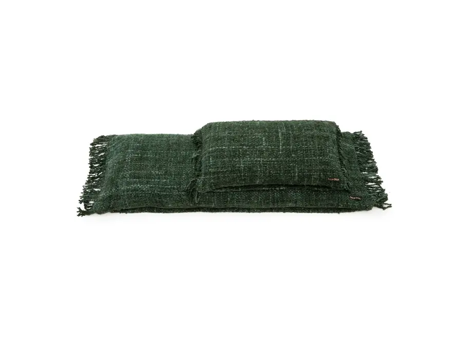 The Oh My Gee Cushion Cover - Forest Green - 35x100