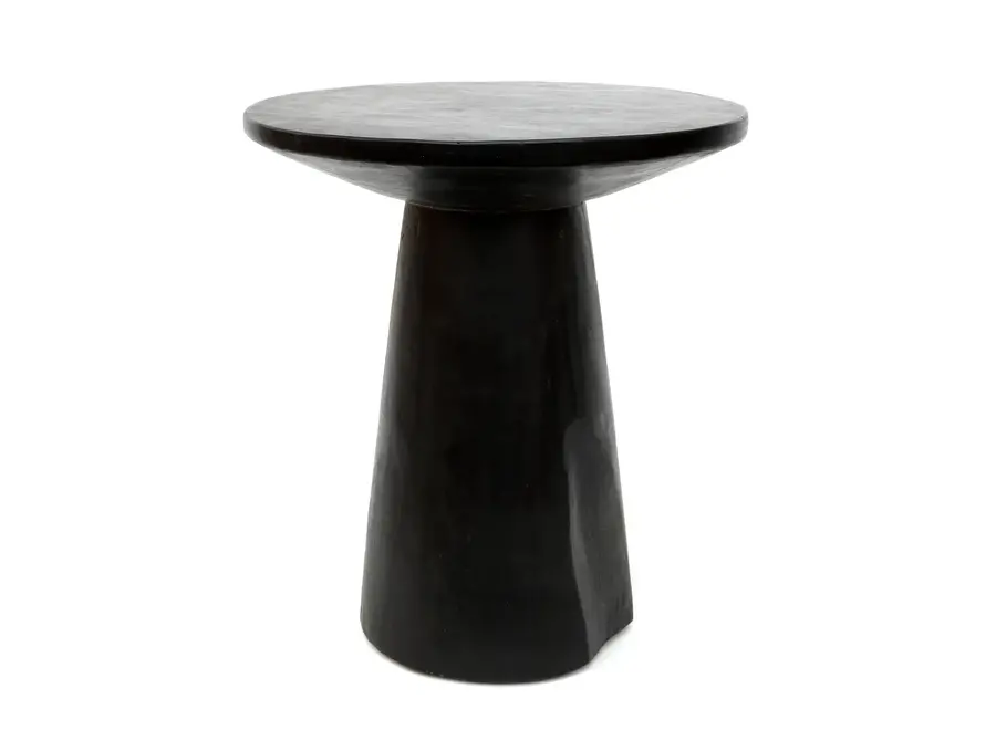 Il Tavolino di Legno Conico - Nero - 50