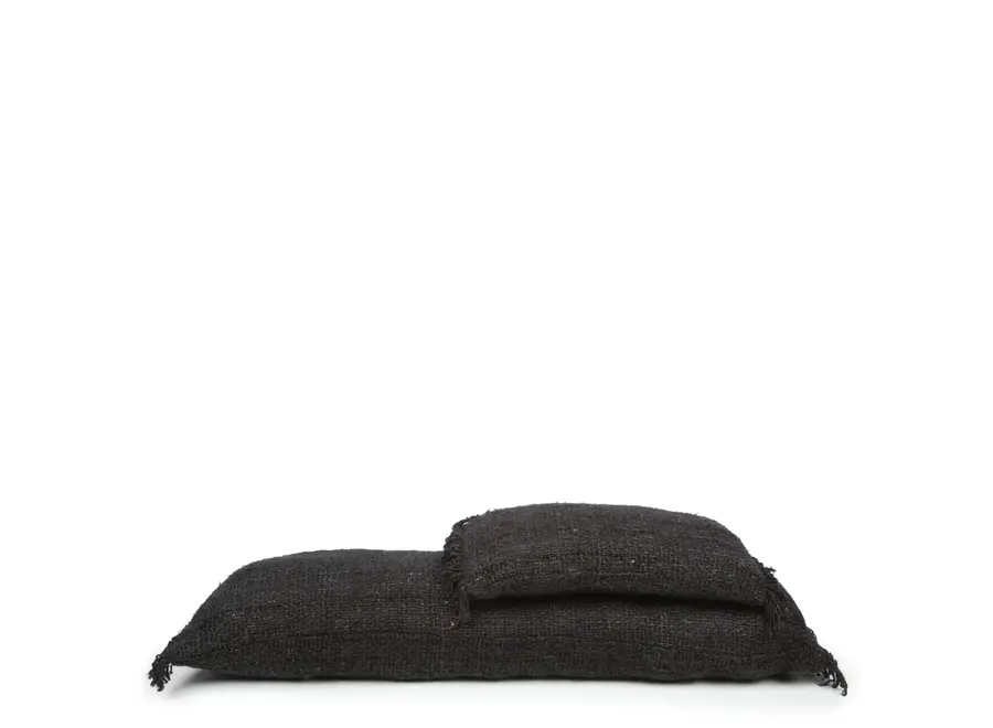 The Oh My Gee Cushion Cover - Black Navy - 35x100